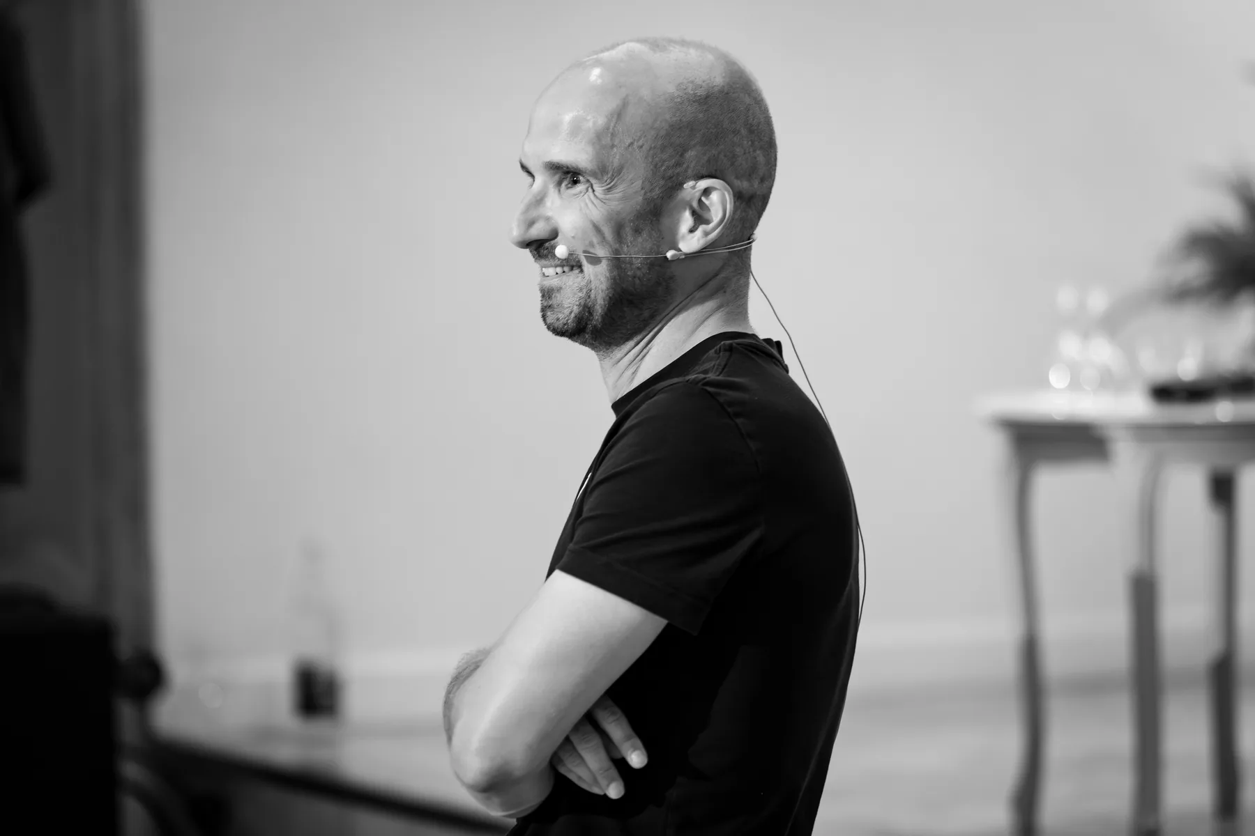 Portrait de Xavier Fenaux sur scène